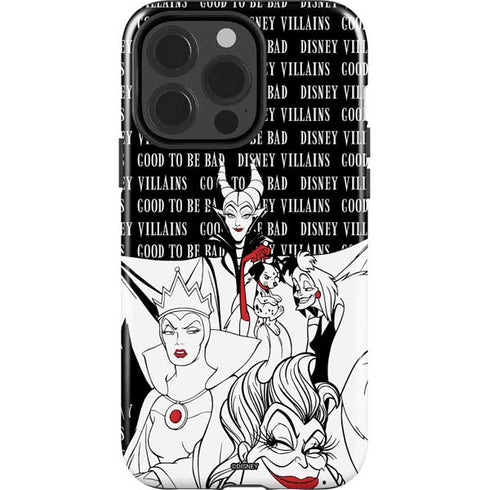 Disney Villains Characters Art iPhone 15 Pro Impact Case